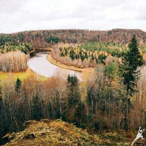 Gar Lorupi, Gauju un Vikmesti (16 km) 0