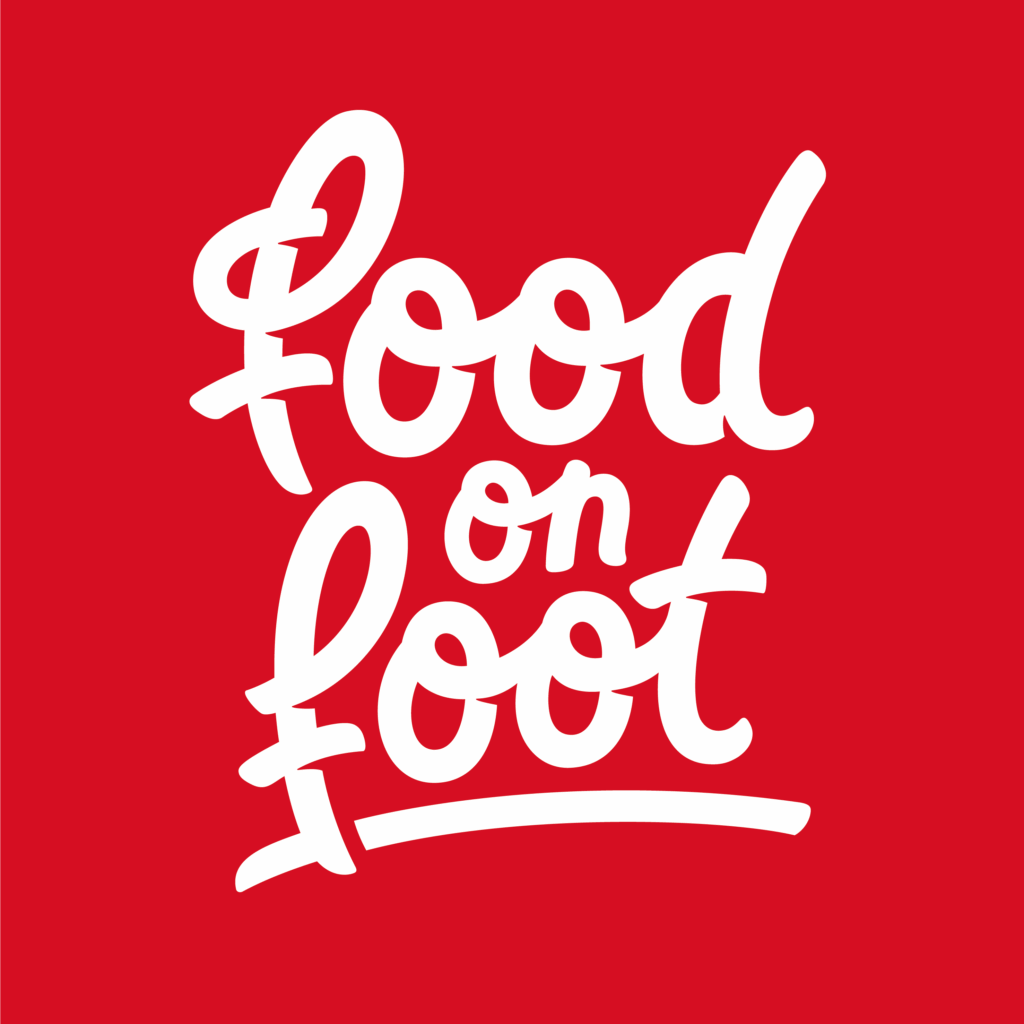 Logo food on foot