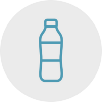ŪDENS | Negāzēta ūdens pudele vai līdzi paņemtās pudeles uzpildīšana visos punktos.